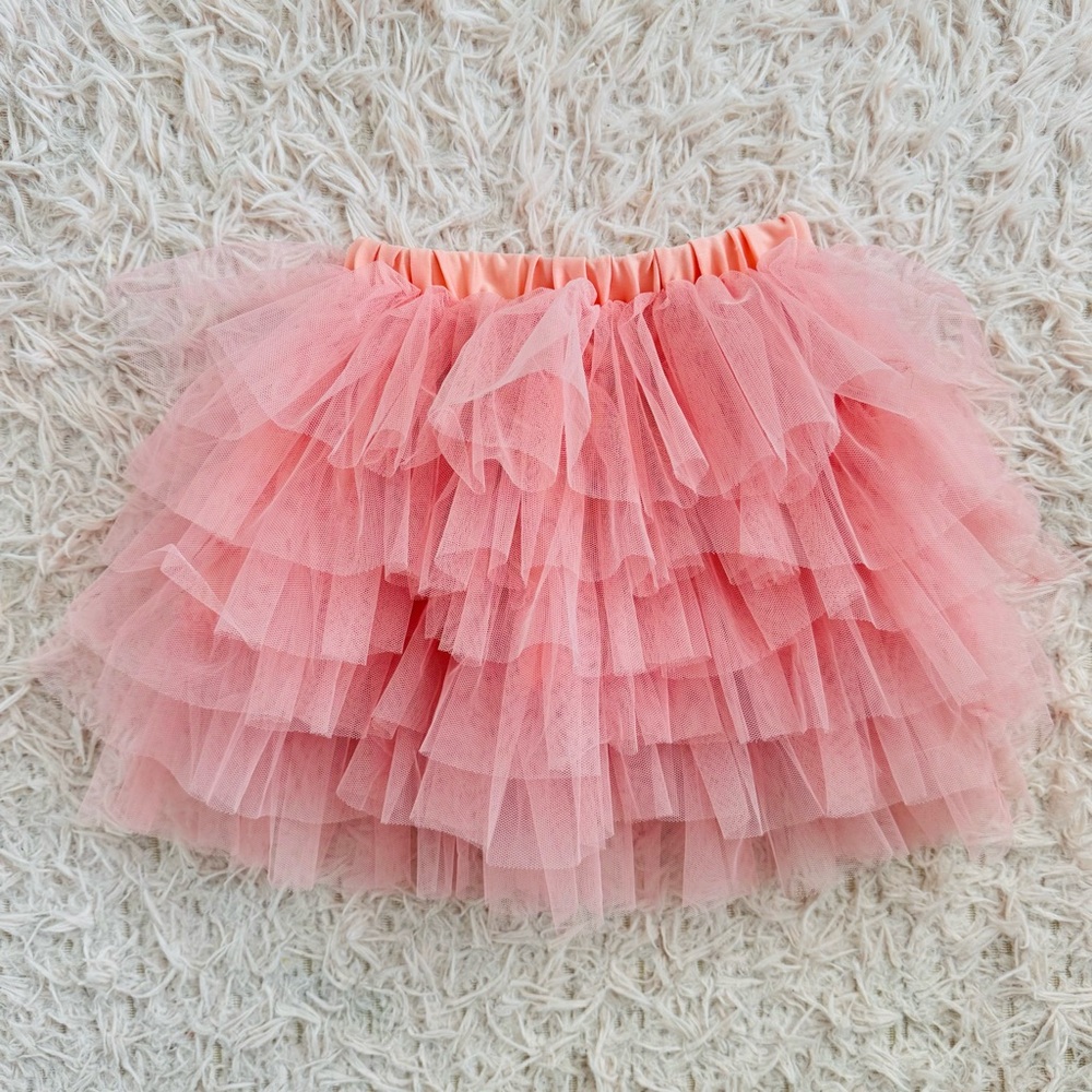 Pink Tulle Kids Skirt